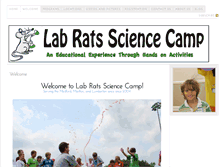 Tablet Screenshot of labratssciencecamp.com
